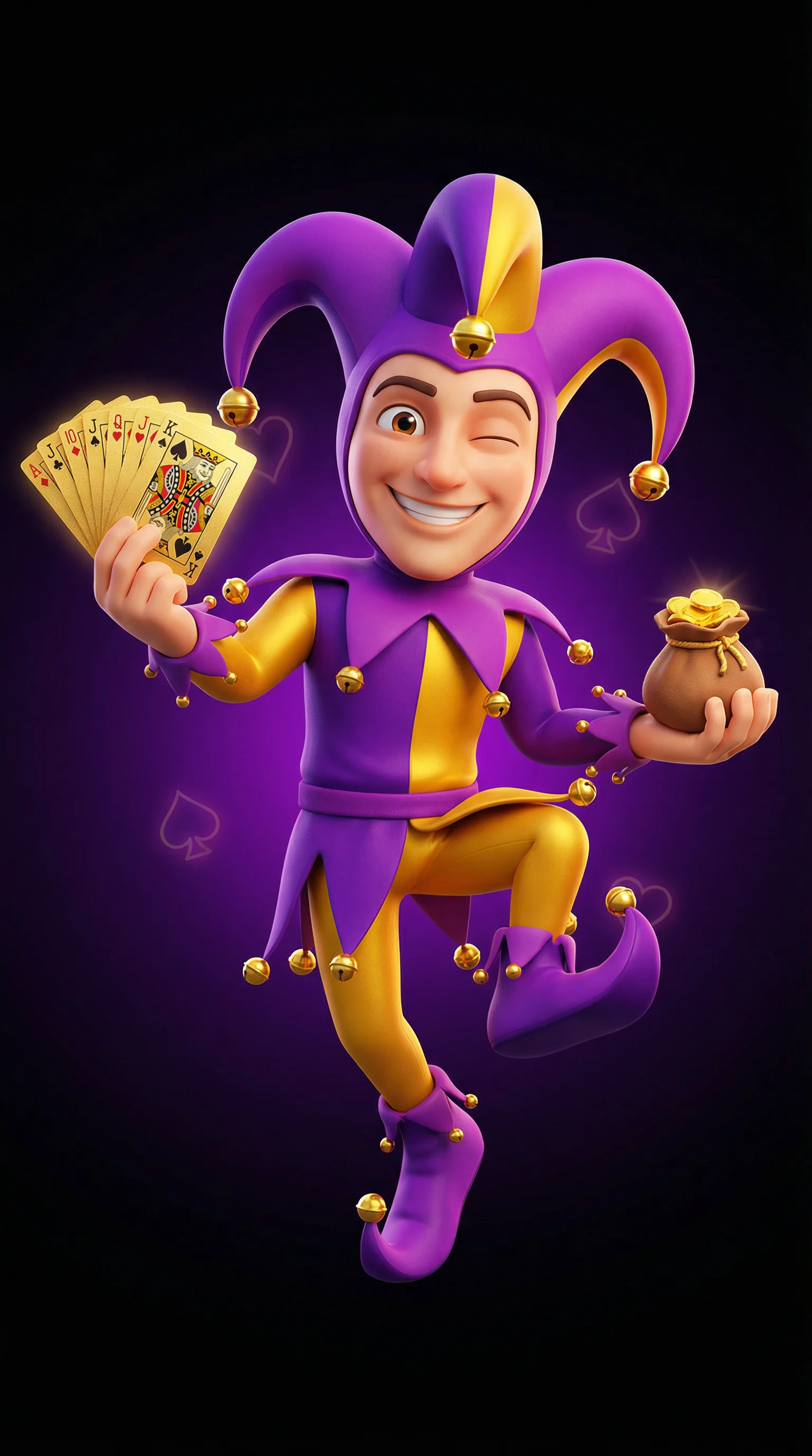 Mascote Joker do bravobet